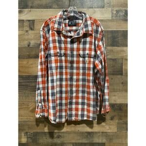 Carhartt Men’s XL Loose Fit Chambray Long Sleeve Shirt – 100% Cotton